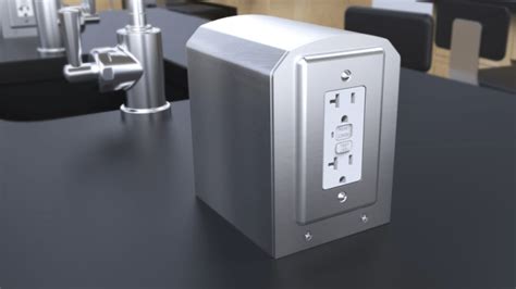 pedestal electrical outlet boxes